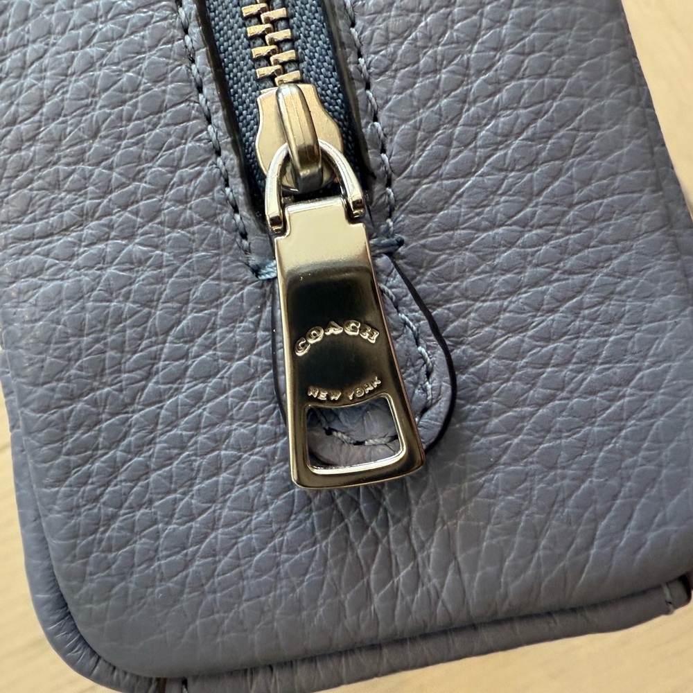 Coach Disney Blue Cinderella Women's Cosmetic Case - Picture 3 of 6